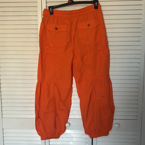 Free People Movement Set Me Free Pants, L, NWOT, Orange - Picture 7 of 7